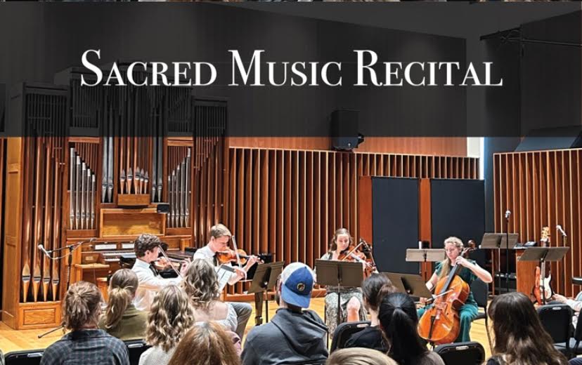 Sacred Music Recital